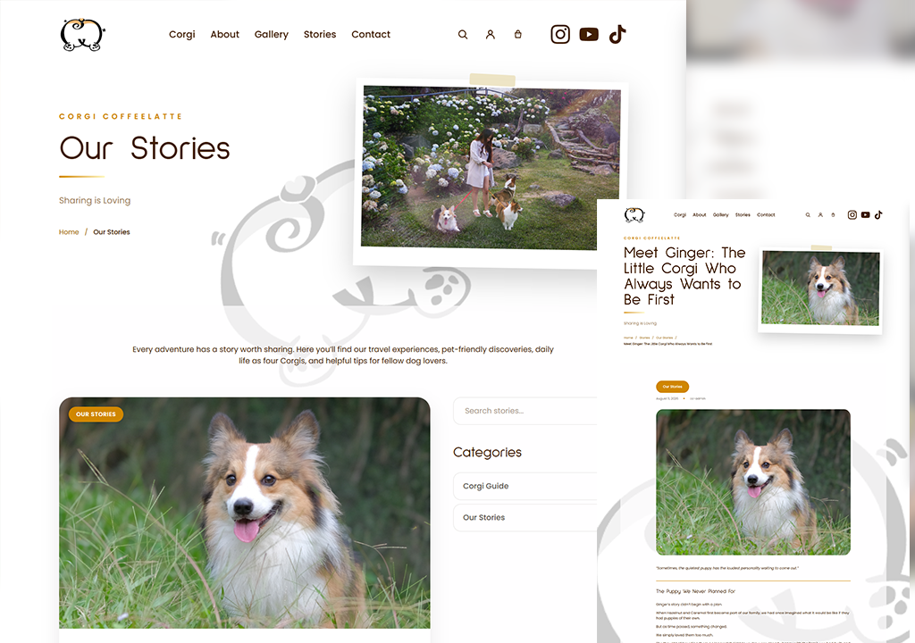 blog page