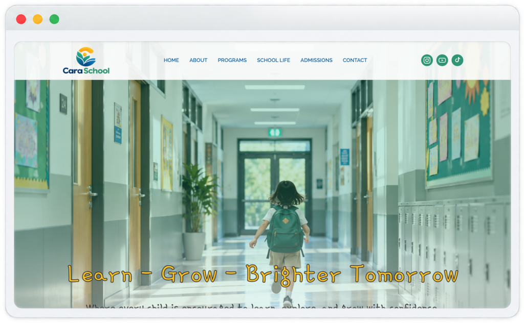 cara school website