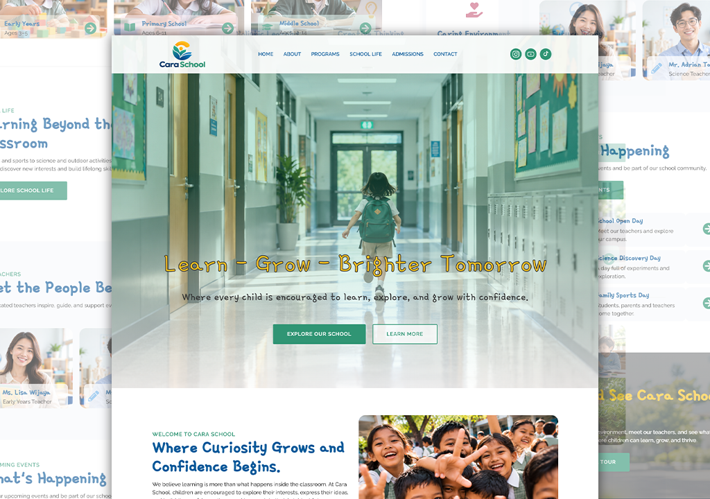 homepage cara
